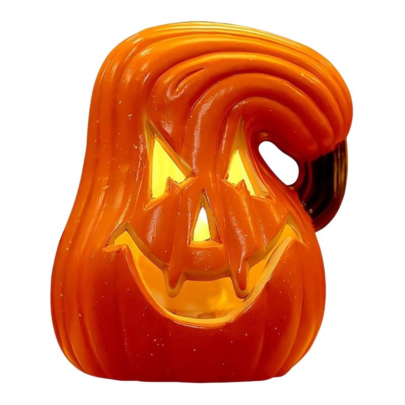 Citrouilles Halloween Lumineuses en Résine