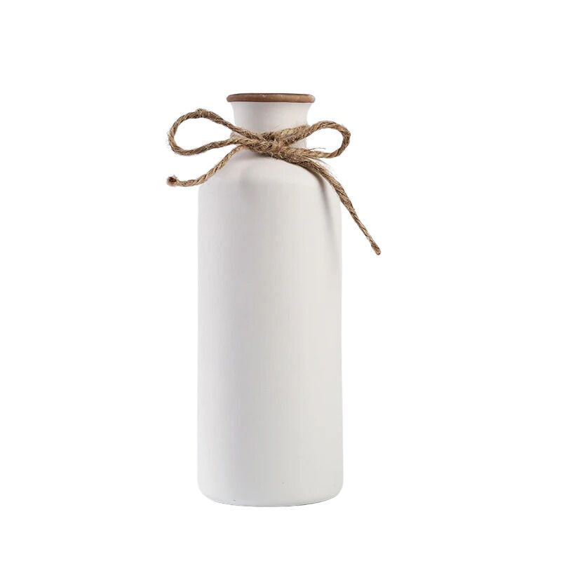 Vase Blanc Boho Style Nordique Moderne