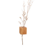 Vase Maison à Fleurs Magnétique en Bois