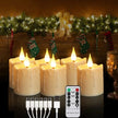 Bougie LED Rechargeable Effet Flamme