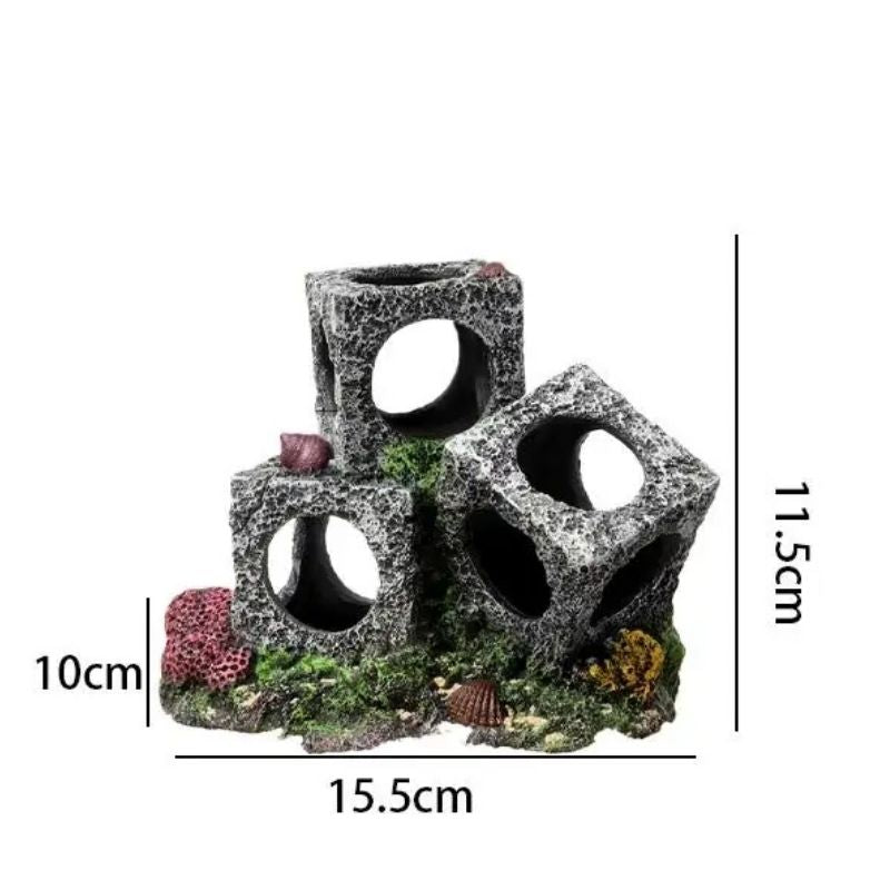 Pierre Décorative En Forme De Bloc Creux