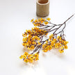Fleur Artificielle Orange Avec Brins Délicats