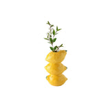 Vase Citron en Céramique pour Fleurs