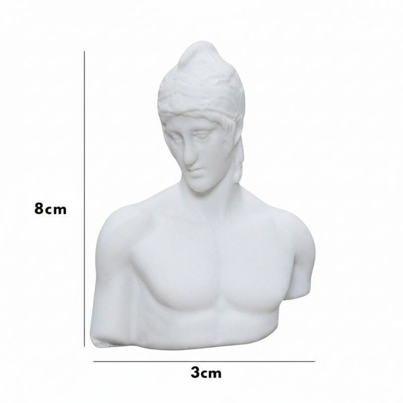Sculpture Grecque Arès Dieu De La Guerre En Buste Antique