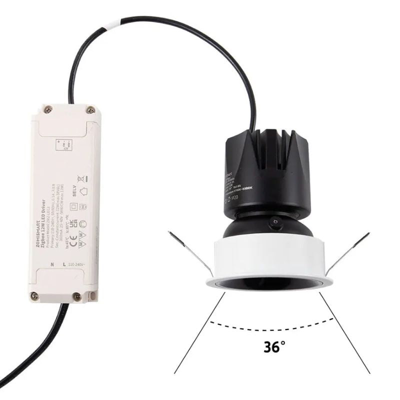Éclairage De Salle À Intensité Variable Et Design Encastré