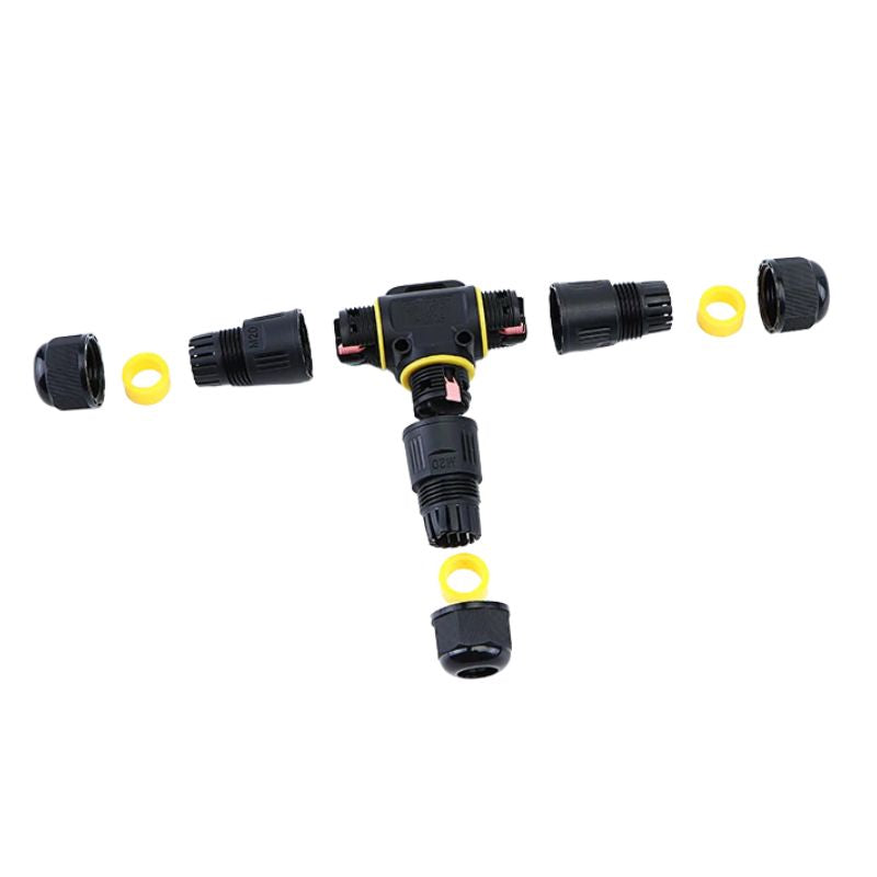 Connecteur Étanche En T Pour Câble Électrique