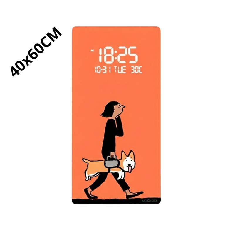 Horloge Numérique Murale LED Design Moderne