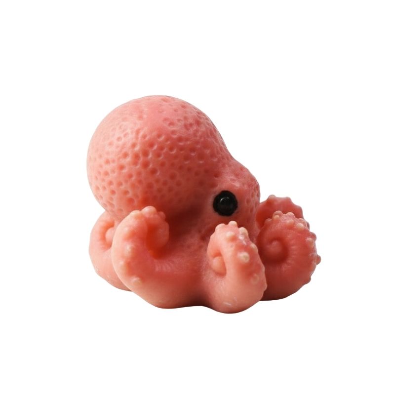 Décoration Terrarium Avec Figurine Pieuvre Miniature