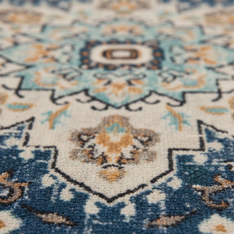 Set De Table En Lin Bohème Avec Motif Lot de 4