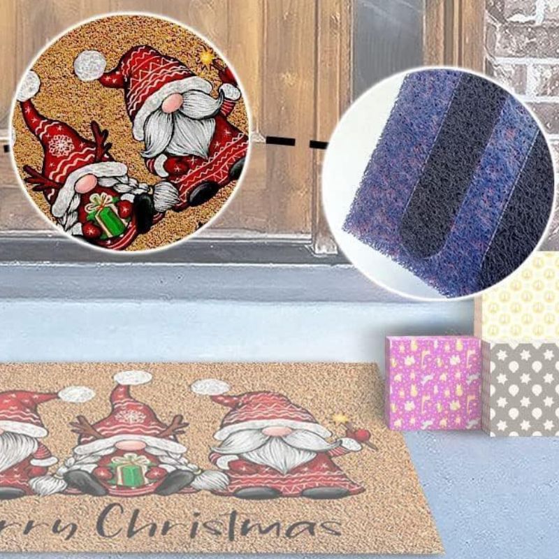 Décorations de Noël Tapis Lutins Festifs