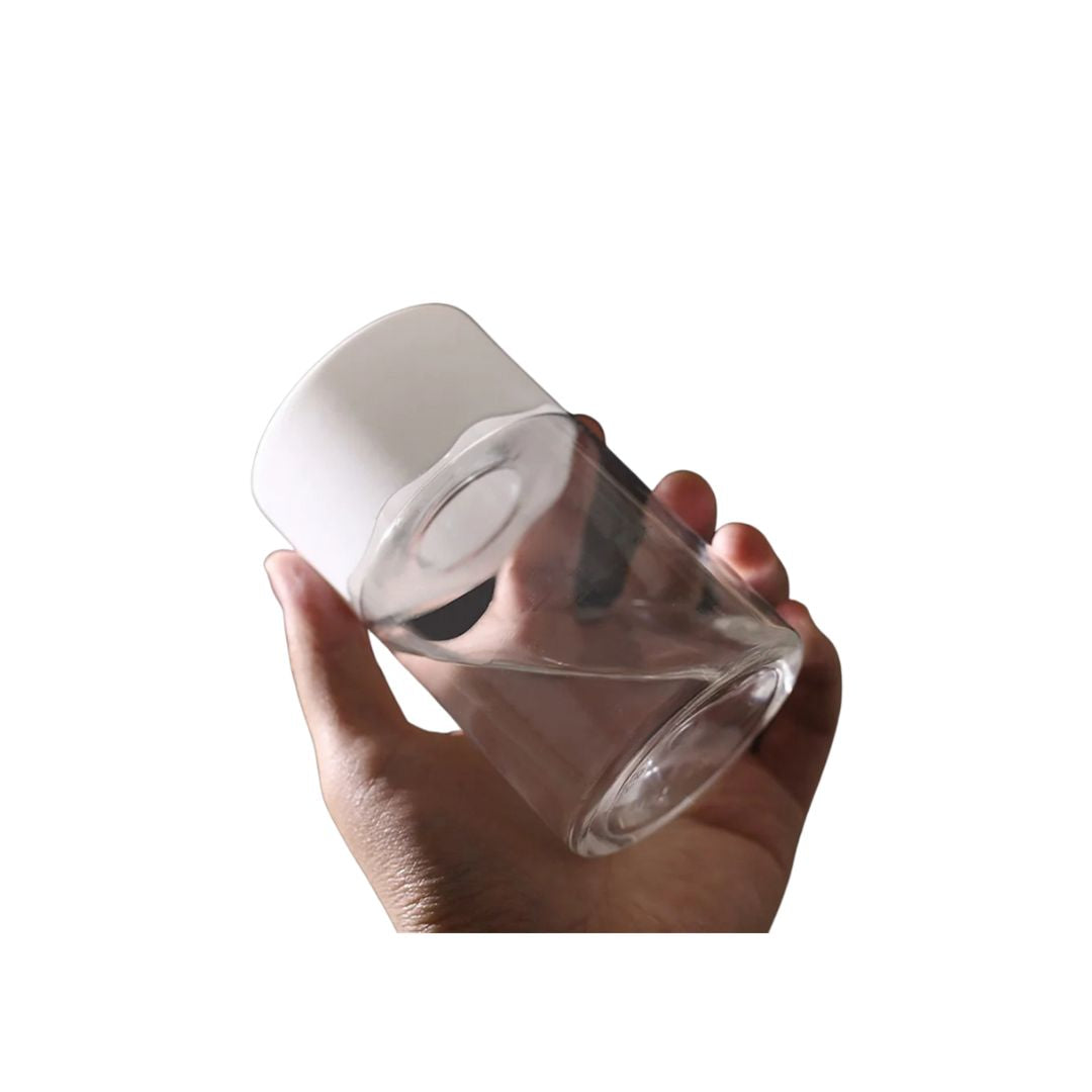 Vase Céramique Transparent pour Petites Fleurs