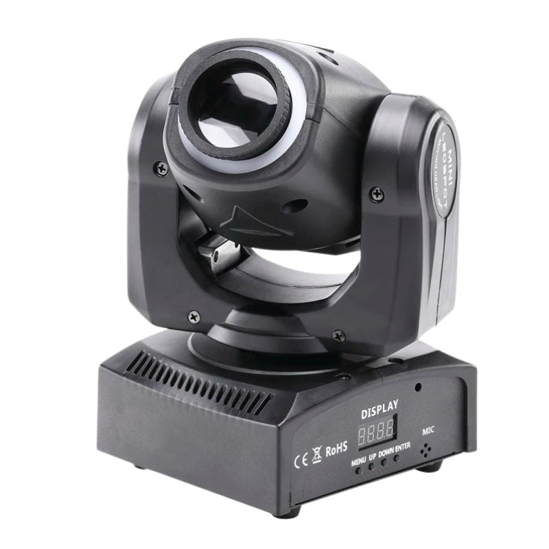 Éclairage Festif Projecteur LED Mobile Effet Lumière Rotative