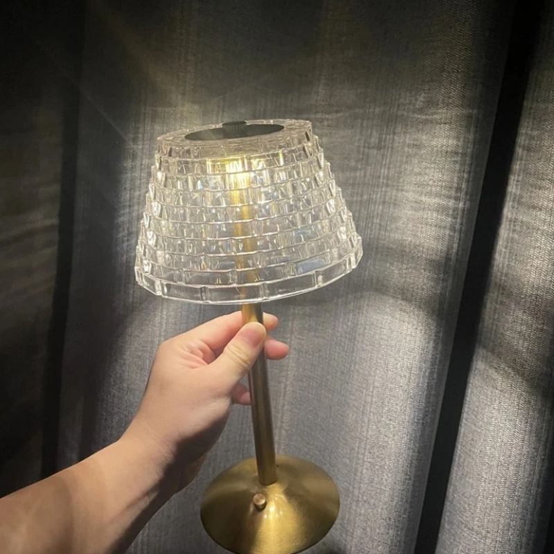 Lampes d'Ambiance Cristal Nordique Rechargeables