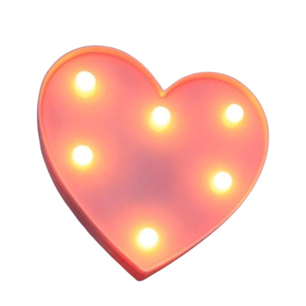 Cœurs Lumineux LED Décoratifs