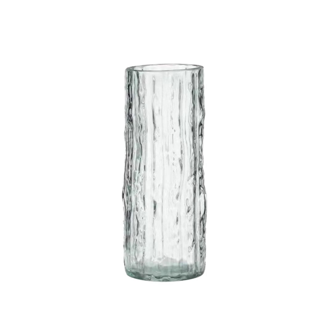 Vase en Verre Glacier Transparent