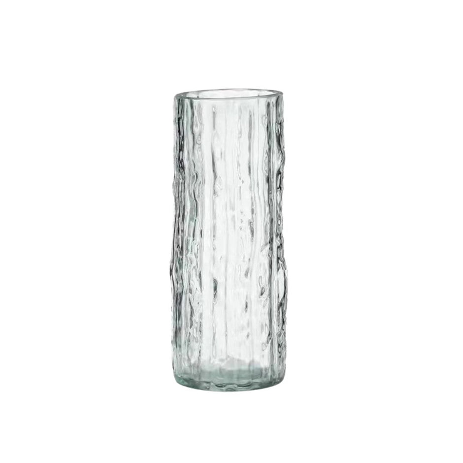 Vase en Verre Glacier Transparent