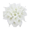 Fleur Artificielle Blanc Lys Calla En Bouquet Chic