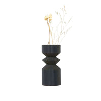 Vase Noir en Plastique de Style Nordique