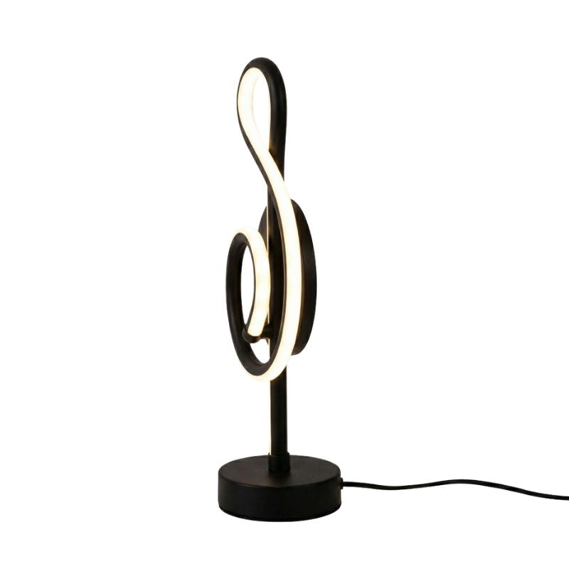 Lampe De Table LED En Forme De Note De Musique Moderne