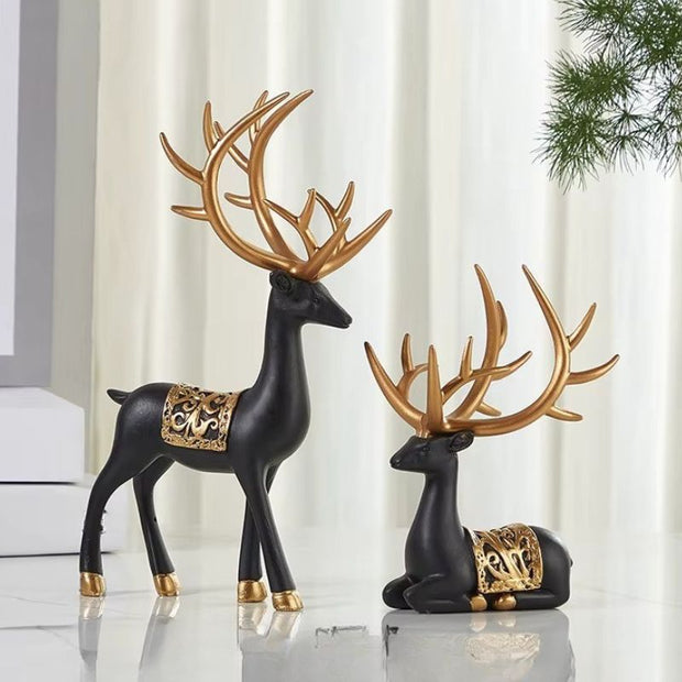 Décorations de Noël Rennes Élégants