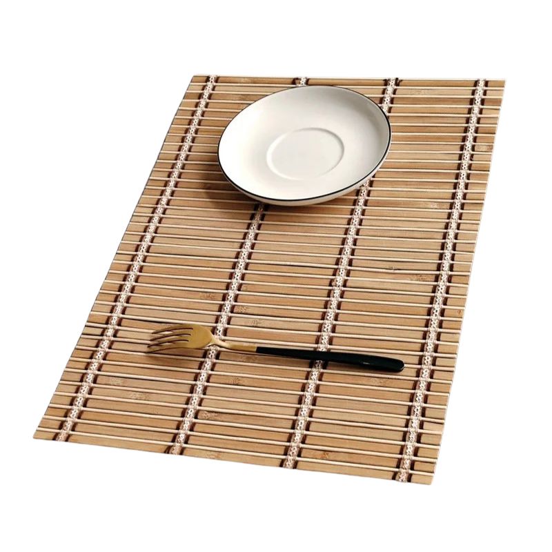 Set De Table Bambou Naturel Et Résistant