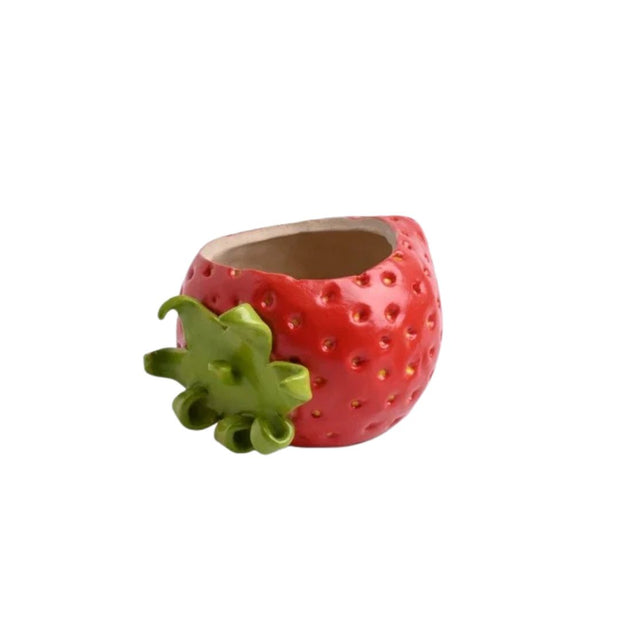 Vase Fraise Stylé pour Fleurs