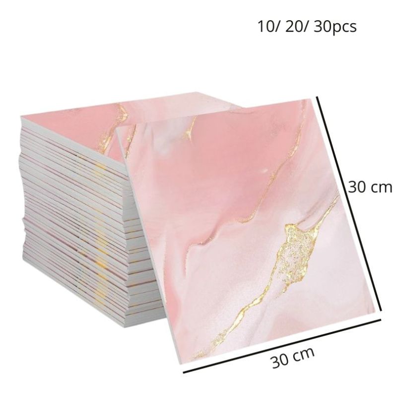 Panneau Mural Salle De Bain Raffiné Avec Texture Marbrée Rose