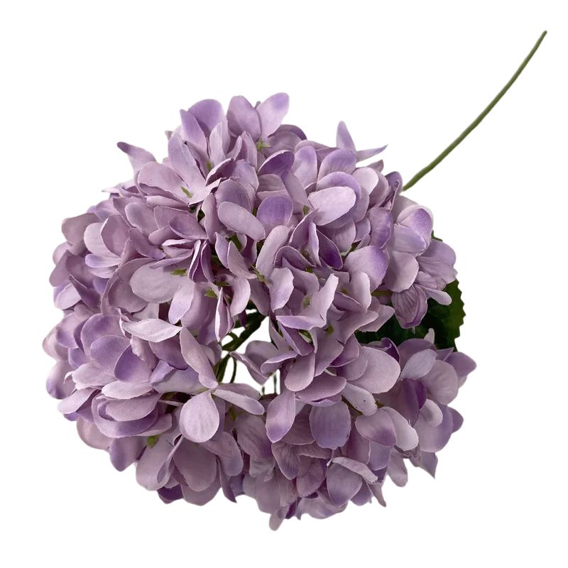 Fleur Artificielle Violet En Bouquet Hortensia