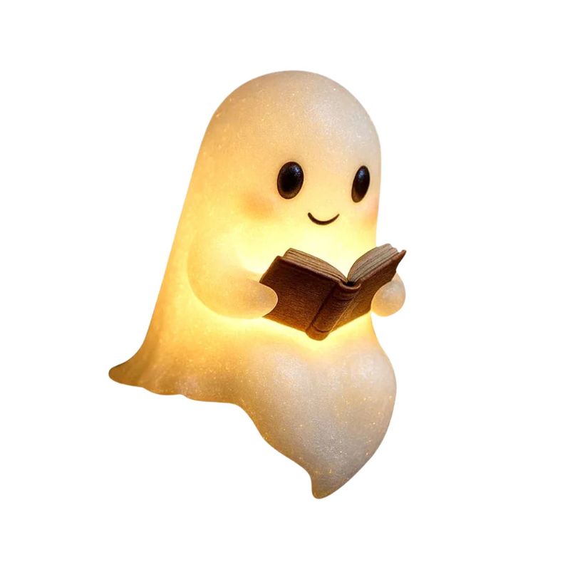Lampes d'Ambiance Fantôme Mignon Avec Livre