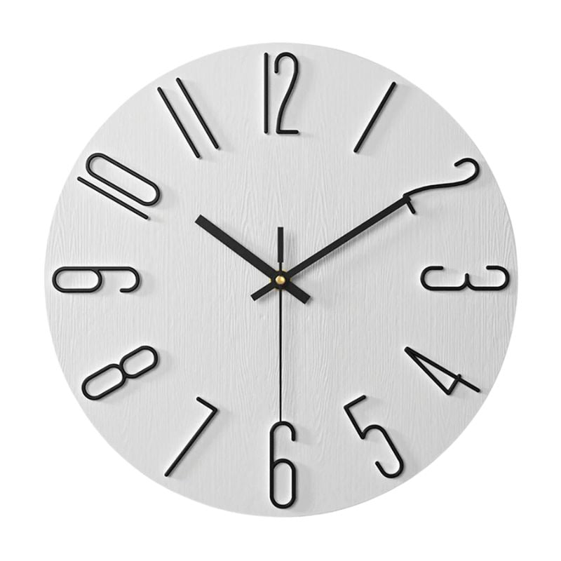 Horloge Murale Analogique Élégante