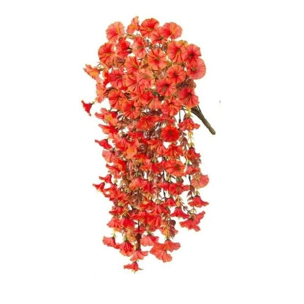 Guirlande De Fleurs Artificielles En Suspension Avec Fleurs Denses