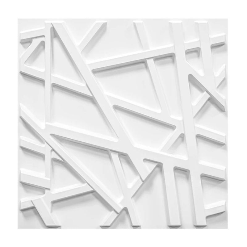 Panneau Mural Décoratif 3D Avec Relief Géométrique