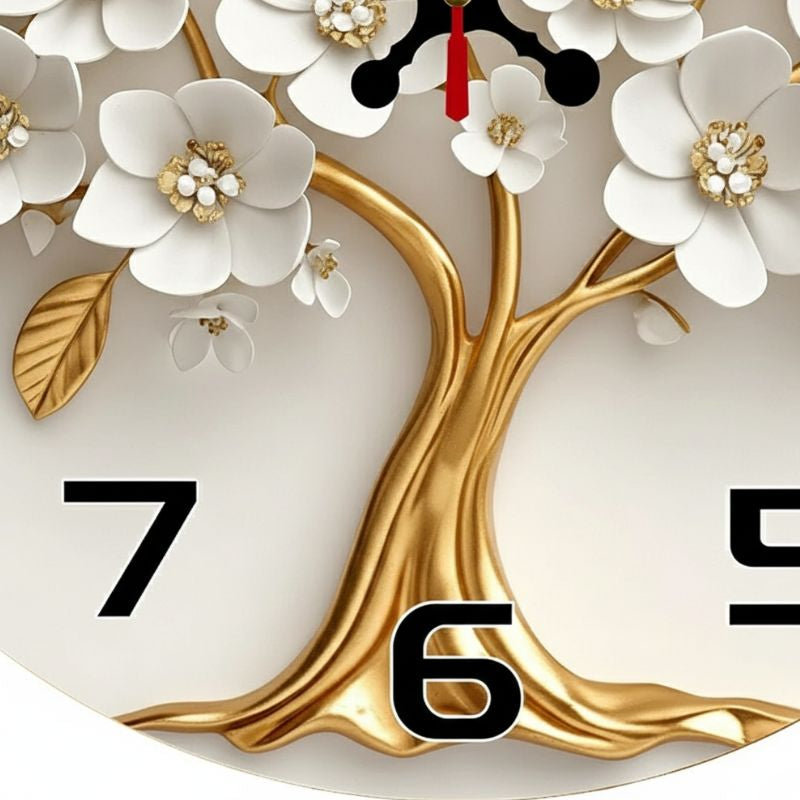 Horloge Murale Design Arbre De Vie