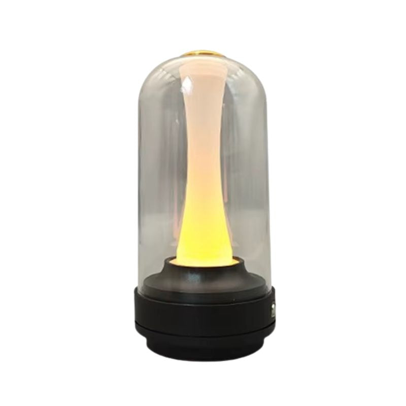 Lampe Champignon Tactile Rechargeable Avec Effet Bougie Apaisant