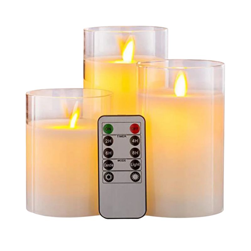 Bougie LED Ambiance Chaleureuse