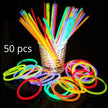 Bâtons Lumineux Fluorescents Multicolores Lot de 50
