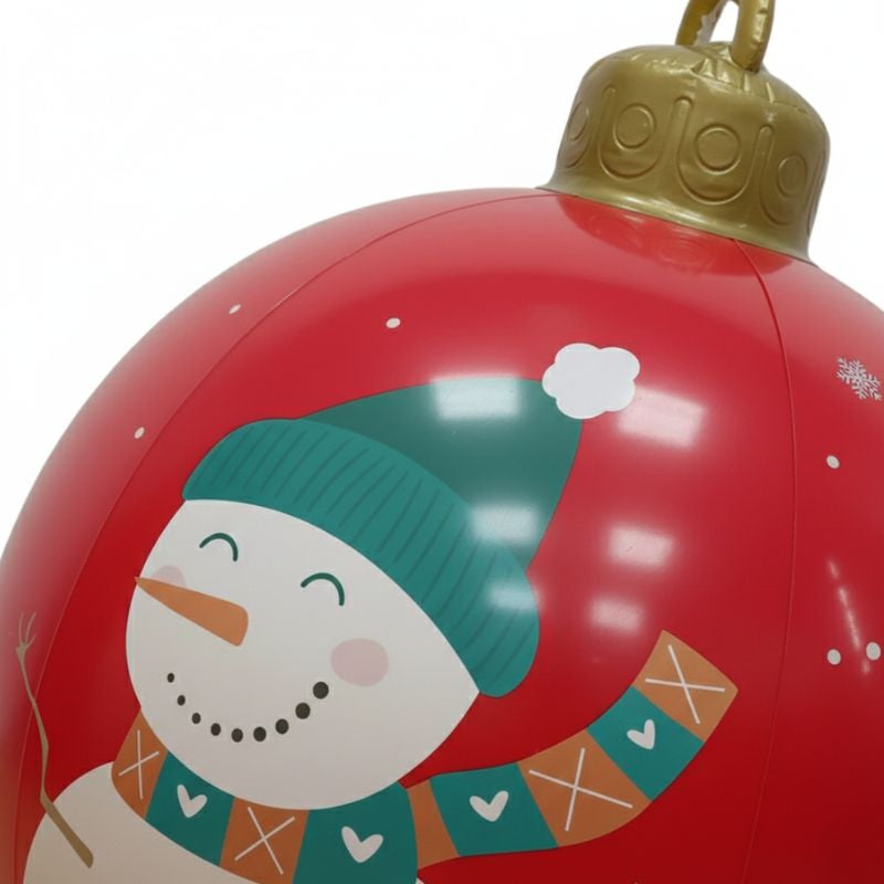 Décoration de Noël Boule Géante Gonflable