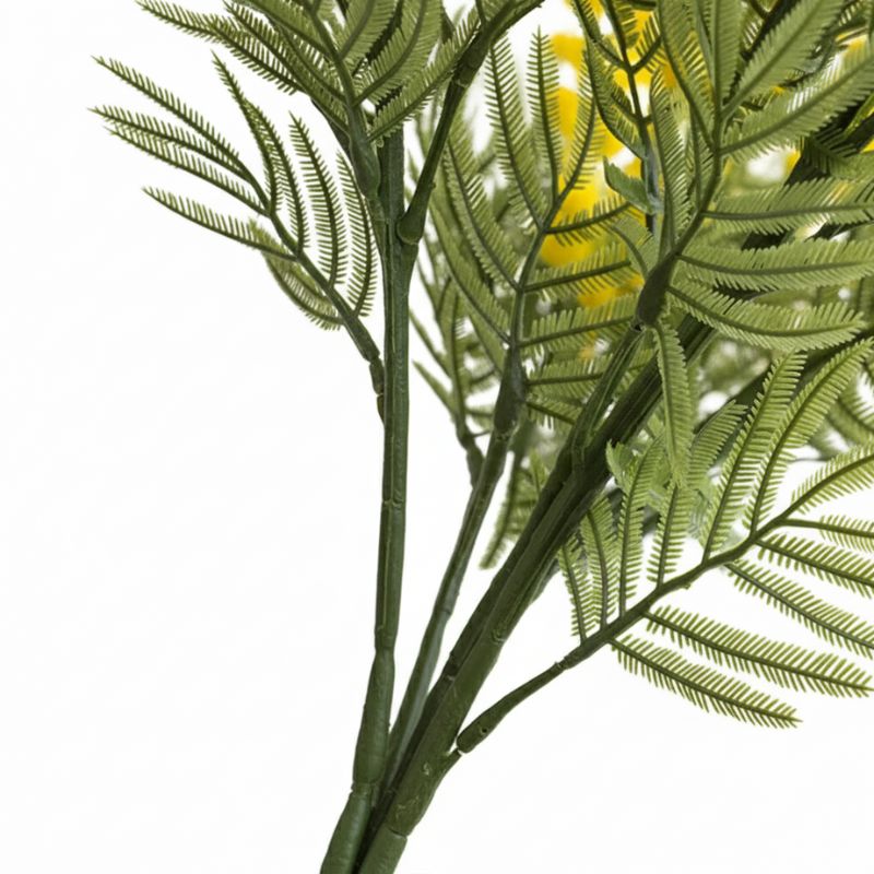 Fleur Artificielle Branche Mimosa Jaune