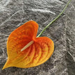 Fleur Artificielle Orange En Calla Élancé