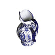 Vase en Porcelaine Style Antique en Bleu et Blanc