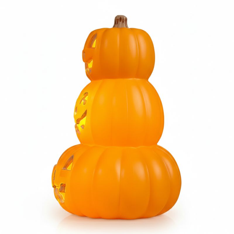 Citrouilles Halloween avec Expression Joyeuse