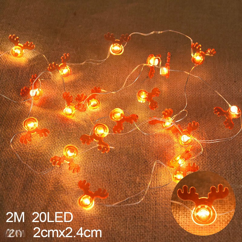 Guirlandes de Noël LED Rennes