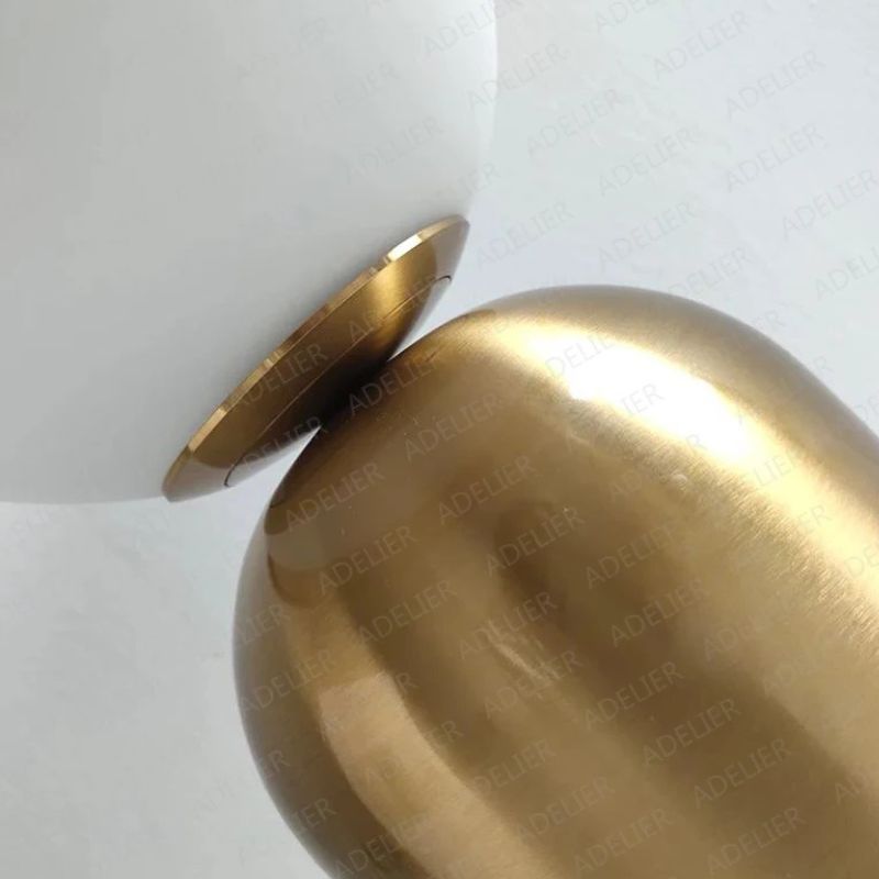 Lampe De Table En Verre Sphérique Style Nordique