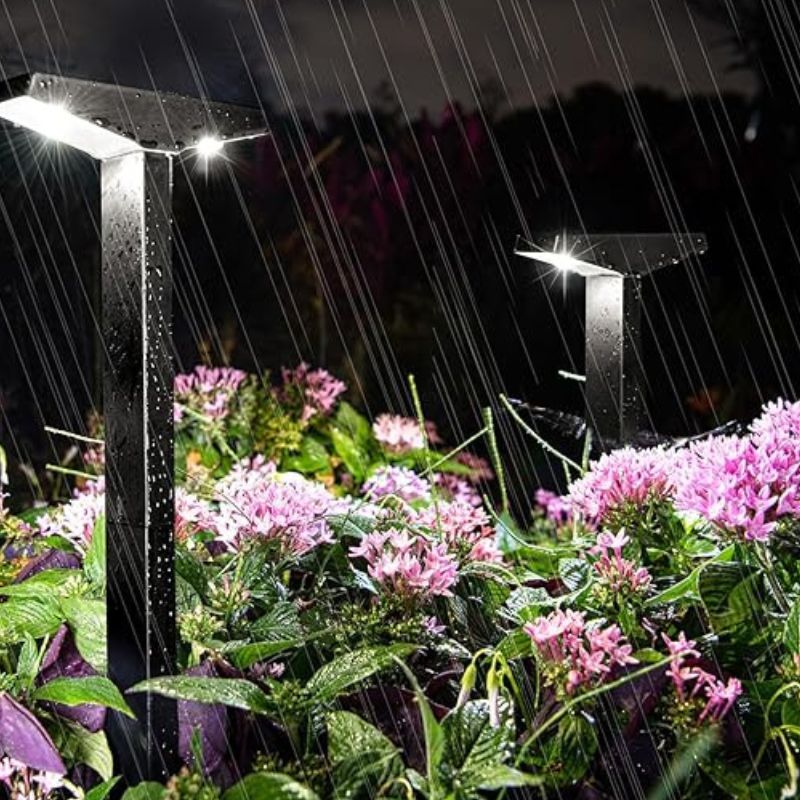 Bornes Lumineuses Solaires Design Minimaliste