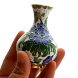 Vase Chinois en Émail Cloisonné Très Petit