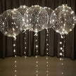 Éclairages de Salle Ballons LED Transparents Lot de 5