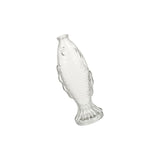 Vase Poisson en Verre Transparent pour Fleurs