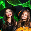 Décorations Festives Toile D’Araignée Fluorescente Verte pour Halloween
