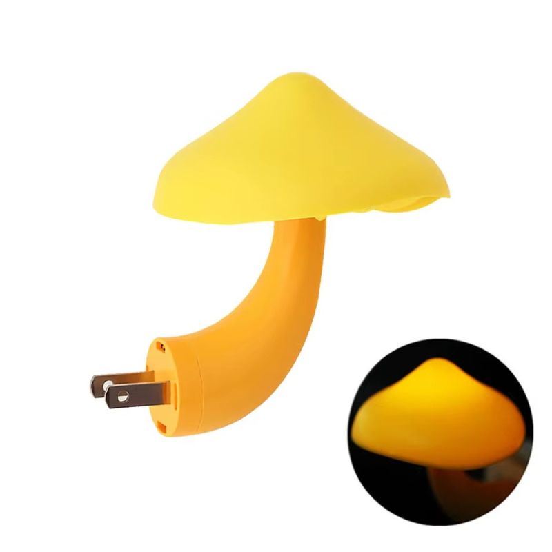 Lampe Champignon Enfant Avec Capteur De Lumière Automatique