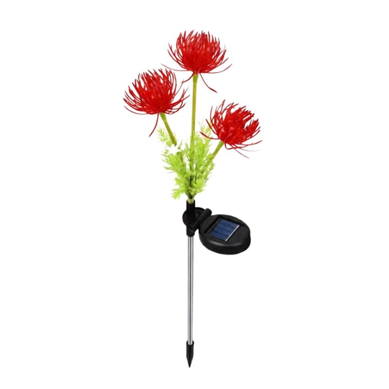 Éclairages Solaires de Jardin en Forme de Fleurs
